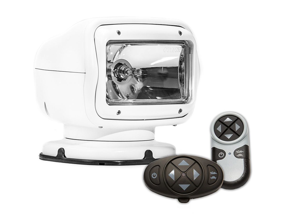 Golight GT Halogen Permanent Mount w Wireless Remote White