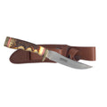 Uncle Henry Golden Spike Rat Tail Tang Fixed Blade Knife