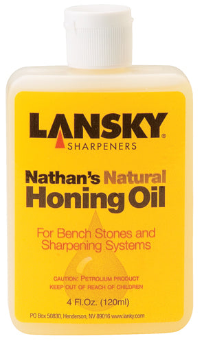 Lansky Nathans Honing Oil for Benchstones 4 oz