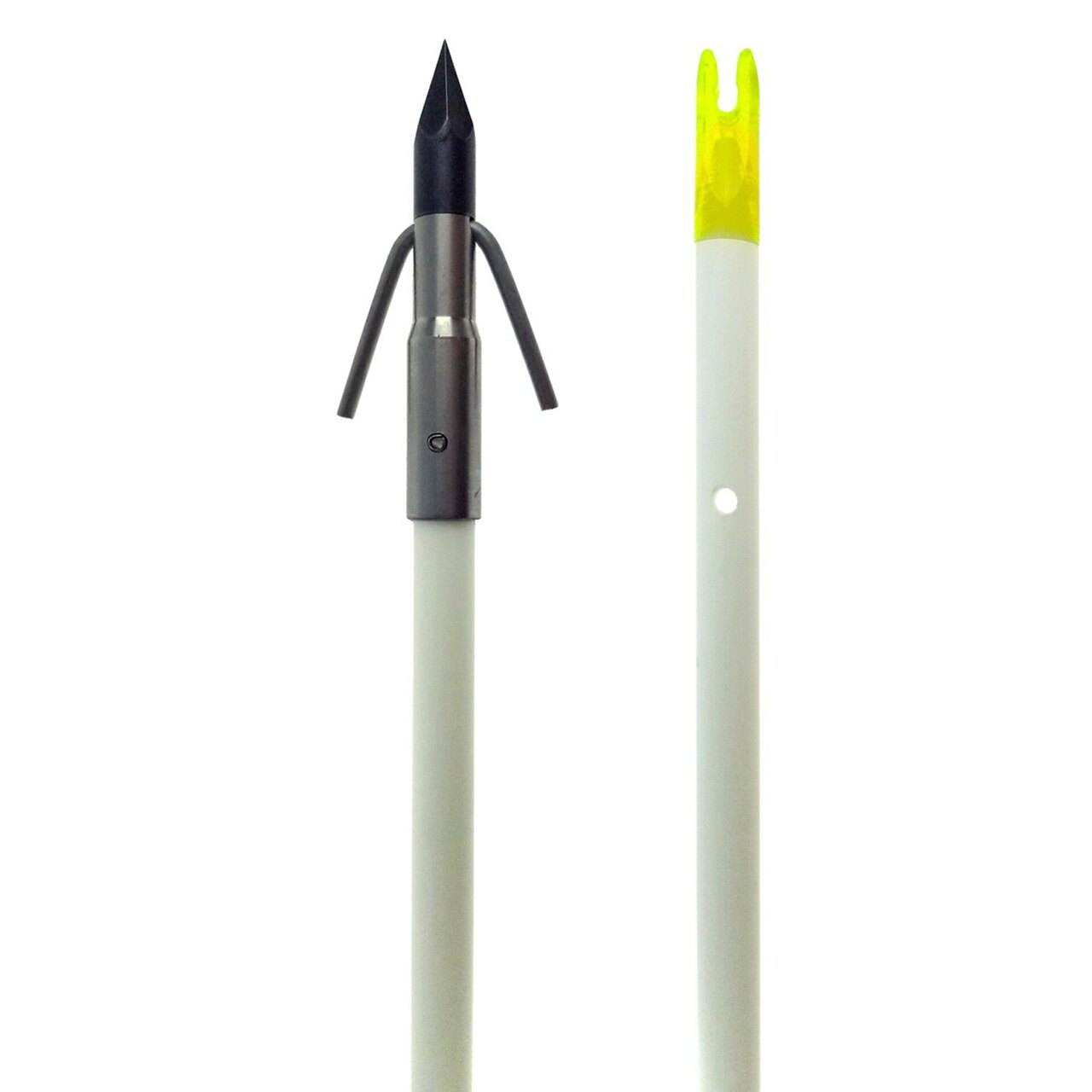 Muzzy Classic White Fish Arrow & Bottle Slide