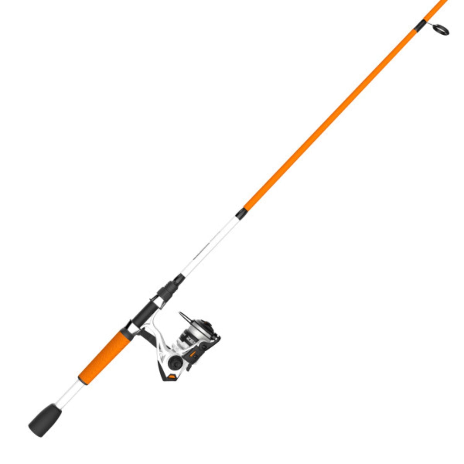 Zebco Roam Orange 20SZ 602ML Spin Combo 8LB Zebco Cajun Line