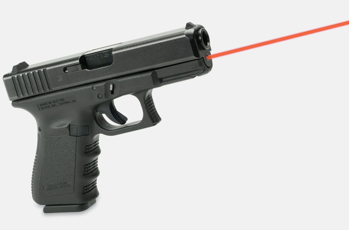 LaserMax Guide Rod Laser Red Glock 19 23 32 38 Gen 1-3