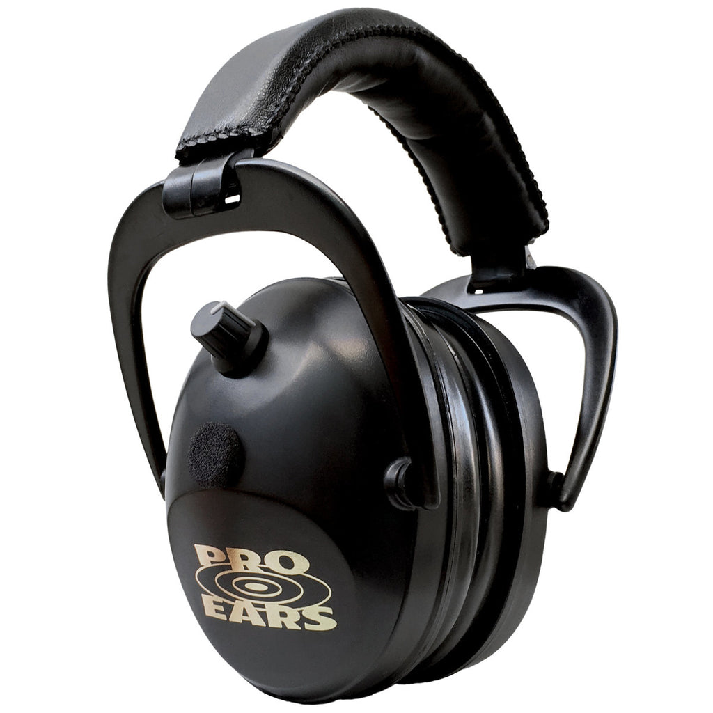 Pro Ears Gold II 26 Electronic Hearing Protection Black