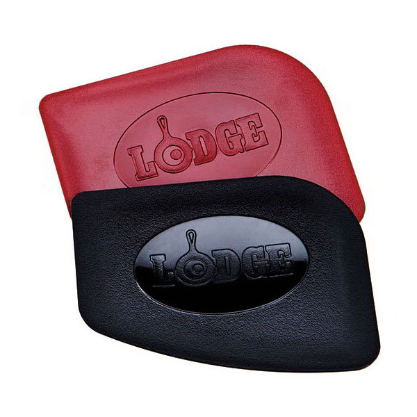 Lodge SCRAPERPK Set of 2 Pan Scrapers 1 red and 1 black