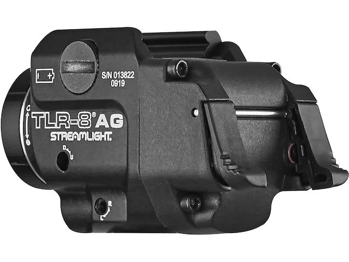 Streamlight TLR-8AG FLEX Weapon Light with Green Laser - 500 Lumens - High/Low Switch