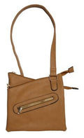 Bulldog Concealed Carry Purse Crossbody Small Tan