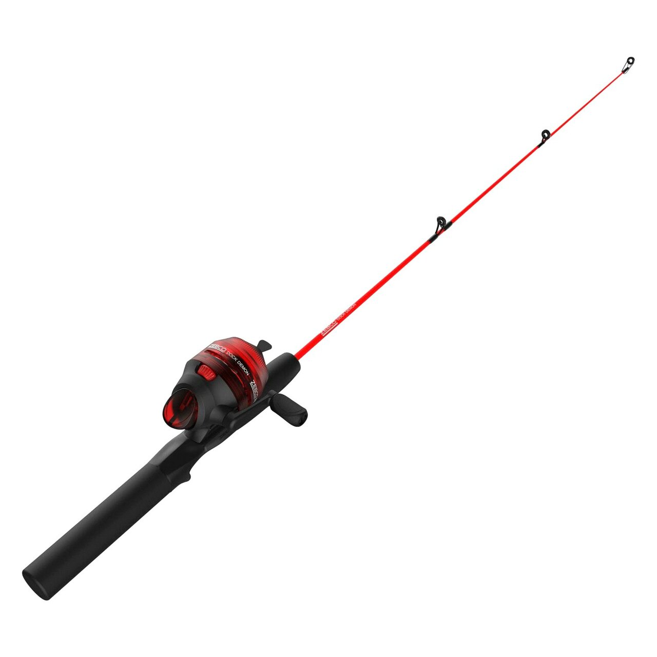Zebco Dock Demon Red 30 In 1 Pc M Spin Combo 6LB Line