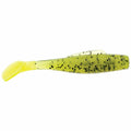 Zman Minnowz 6 Pk-Watermelon Chartreuse Tail