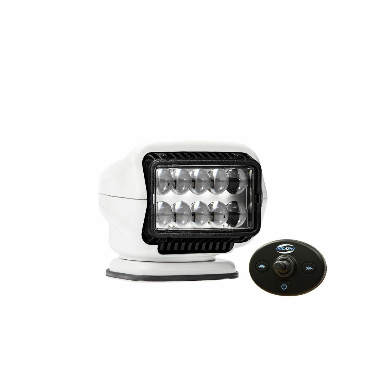 Stryker LED Permanent Mount w Hardwired DashMount Remote Wht