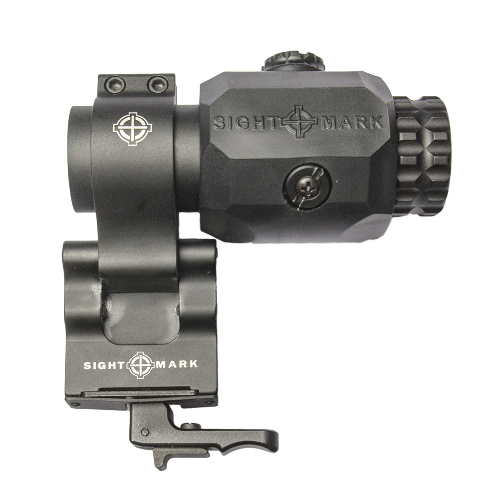Sightmark XT-3 Tactical Magnifier w LQD Flip to Side Mount - Mile