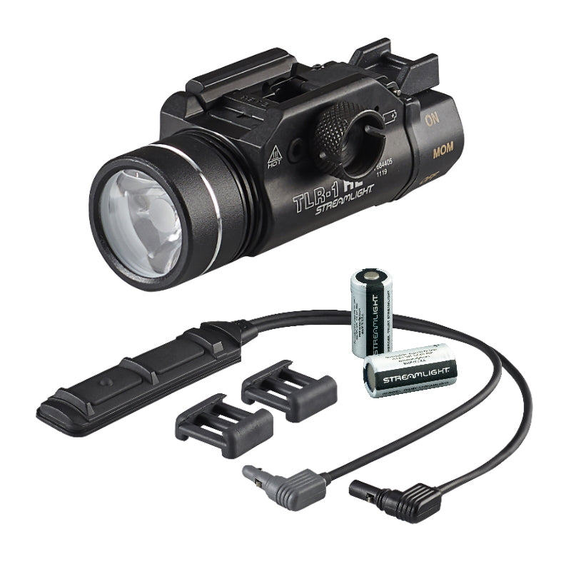 Streamlight TLR-1 HL w Dual Remote Kit-Black