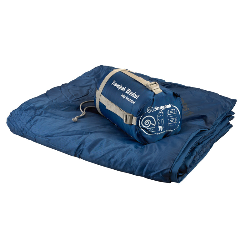 Snugpak Travelpak Blanket Petrol Blue