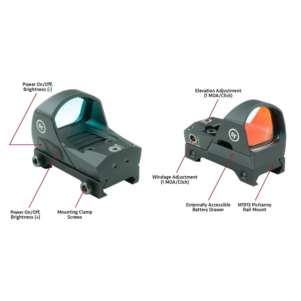 Crimson Trace CTS-1400 Compact Reflex Sight