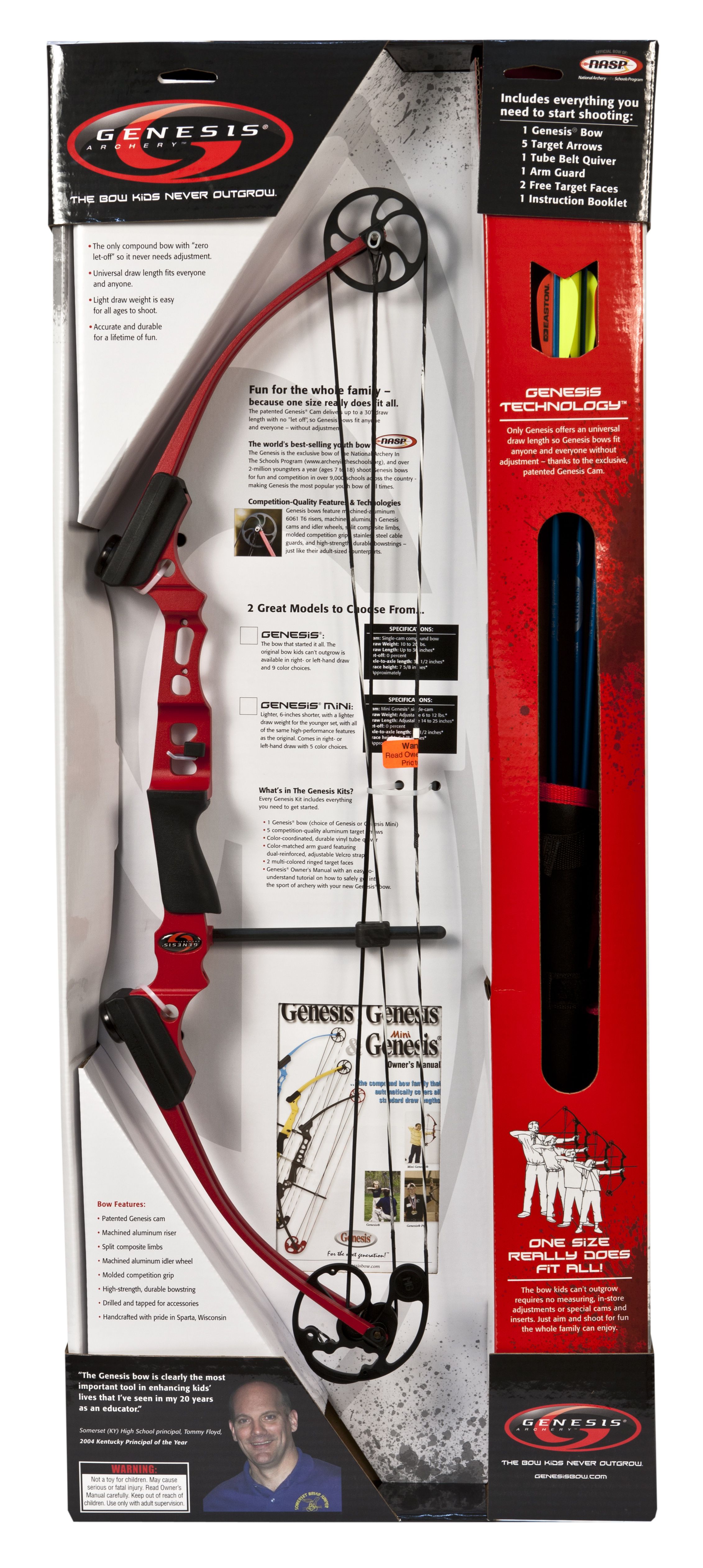 Genesis Original Righthand Bow Kit Red
