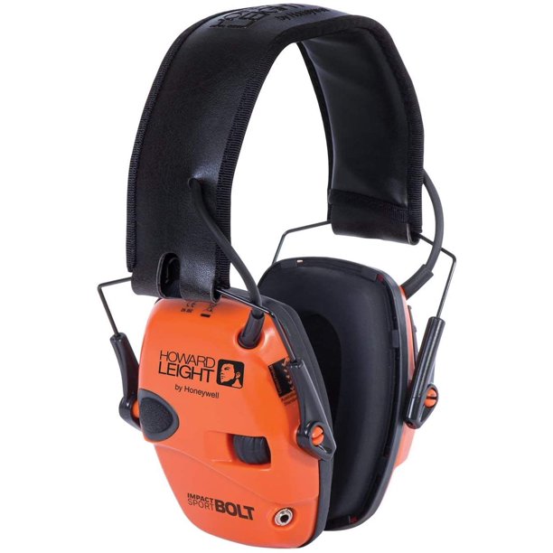 Howard Leight Impact Sport Bolt Grey Electronic Earmuff
