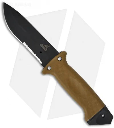 Gerber LMF II Infantry Fixed 4.84 in Blade Brown Handle