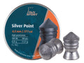 H and N Silver Pointed Airgun Pellets .177 cal.