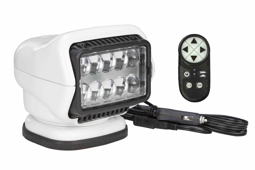 Stryker ST LED Portable Magnetic Mount w Wireless Remote Wht