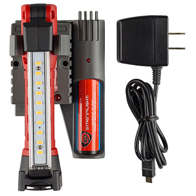 Streamlight Strion Switchblade Work Light w Charger Holder-Red